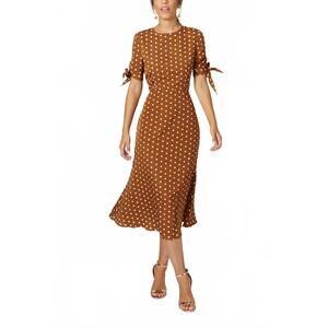 NEW BRUNA women's laila dress in brown